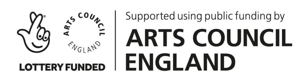 Art Council England - Lottery funded Logo