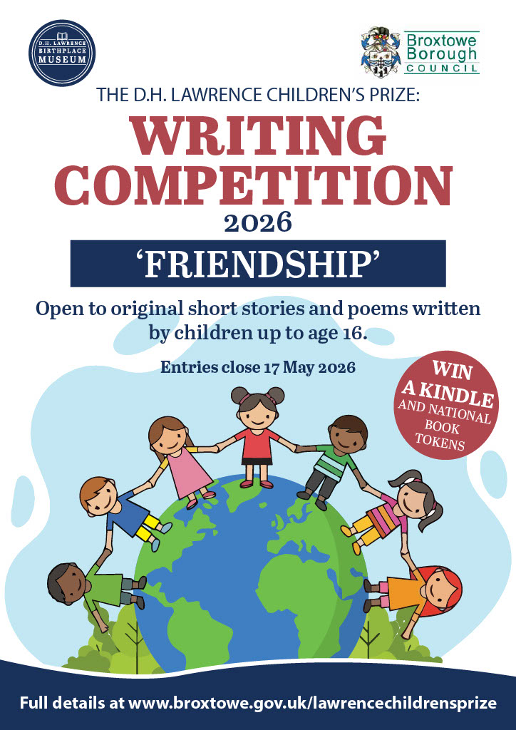 D.H. Lawrence Children's Prize: Writing Competition - Writing East Midlands